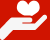 heart in hand icon